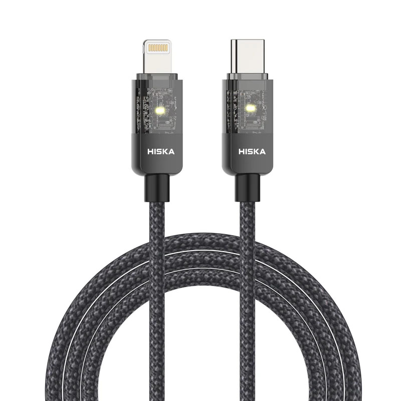 کابل شارژ هیسکا HISKA LX-891CL Type-C to Lightning 1M 27W