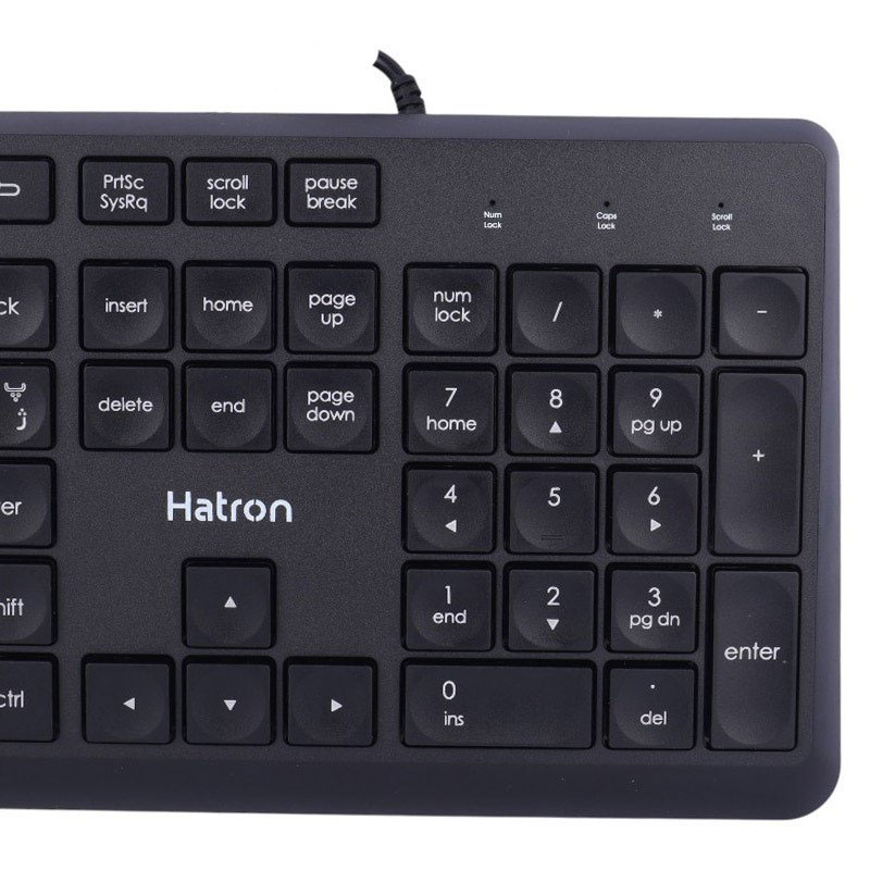 کیبرد سیم دار هترون HATRON HK190