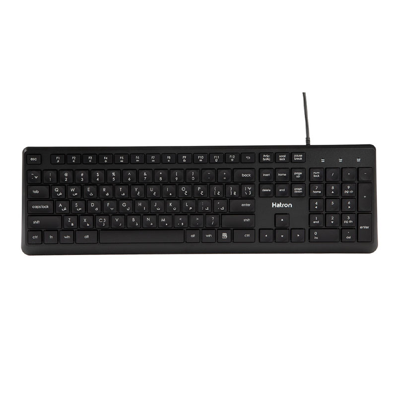 کیبرد سیم دار هترون HATRON HK190