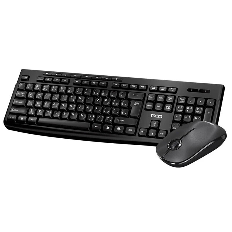 کیبرد و موس بیسیم تسکو TSCO TKM 7027W