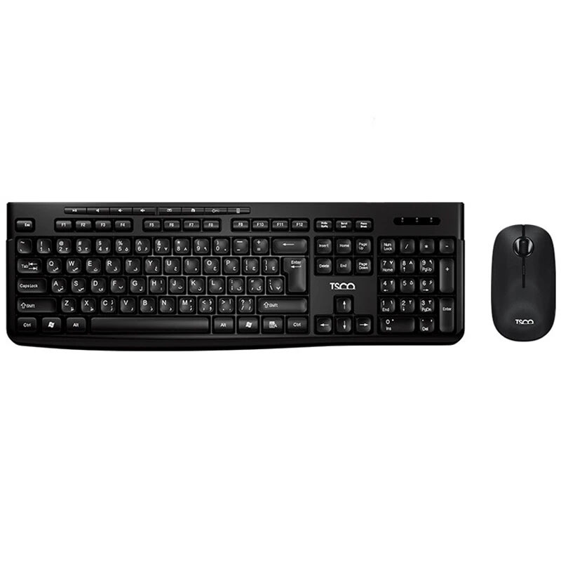 کیبرد و موس بیسیم تسکو TSCO TKM 7027W