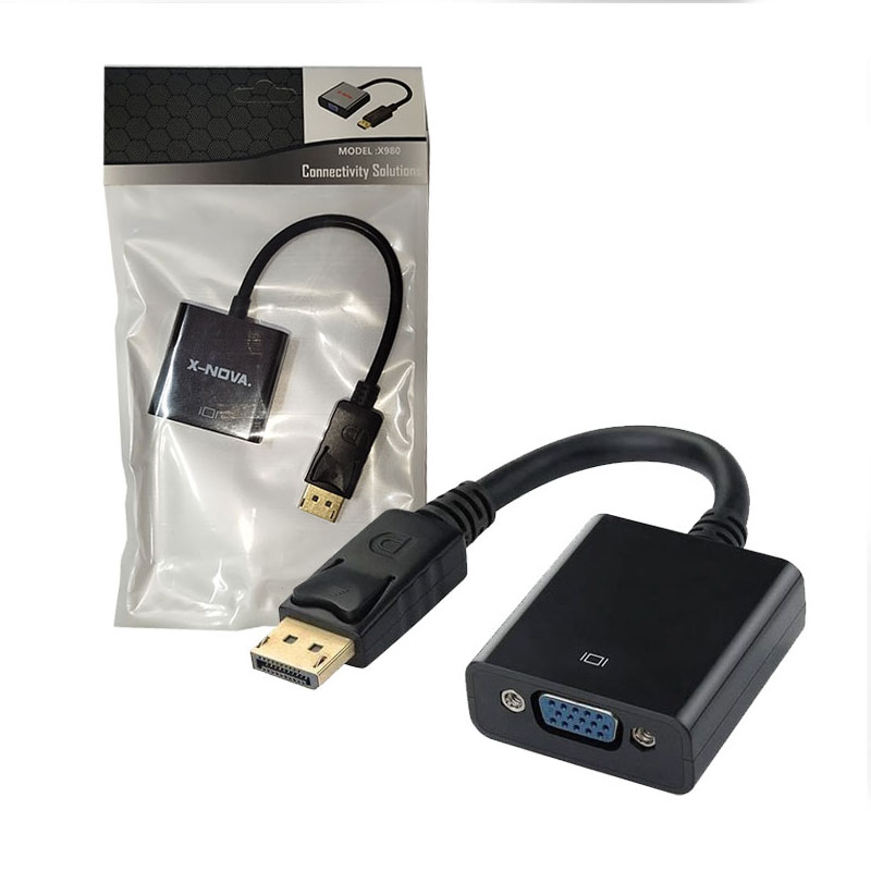 تبدیل DISPLAY به VGA ( تبدیل DP TO VGA X-NOVA X980 )