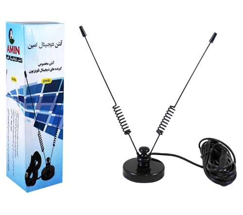 آنتن رومیزی دو فنر امین Amin کوچک