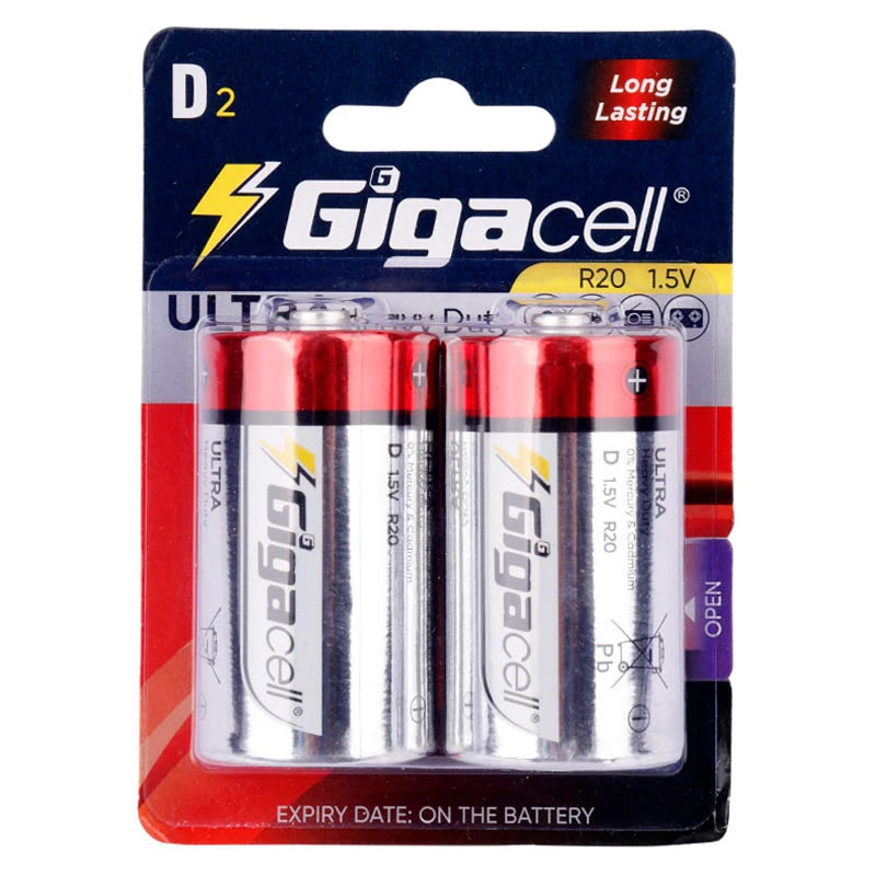 باتری بزرگ GIGACELL ULTRA HEAVY DUTY-باتری D