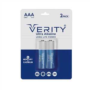 باتری نیم قلم VERITY ULTRA ALKALINE