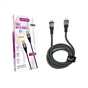 کابل شارژ FIRSTYOU C064 Type-C to Lightning 1M