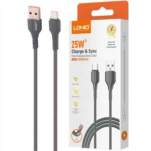 کابل شارژ TYPE C الدینیو LDNIO LS851 1M 25W