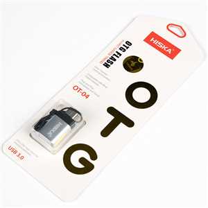 تبدیل او تی جی تایپ سی هیسکا TYPE C USB OTG HISKA OT-04