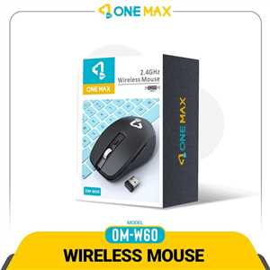 موس بیسیم وان مکس ONEMAX OM-W60B - SILENT