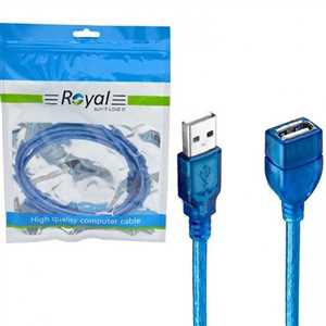 کابل افزایش USB رویال ROYAL USB CABLE 3M