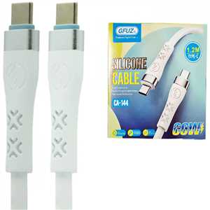کابل شارژ جیفیوز GFUZ CA-144 Type-C to Type-C 1.2M 66W