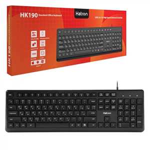 کیبرد سیم دار هترون HATRON HK190