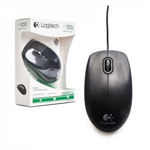 موس سیم دار لاجیتک LOGOTECK M100