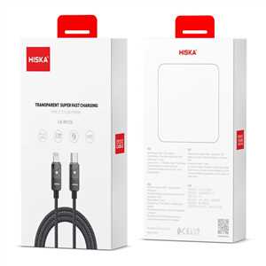 کابل شارژ هیسکا HISKA LX-891CL Type-C to Lightning 1M 27W