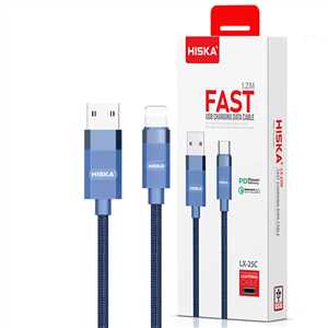 کابل شارژ آیفون هیسکا HISKA LX-25I 1.2M
