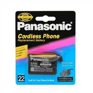 باتری تلفن بی سیم پاناسونیک panasonic HHR-p102