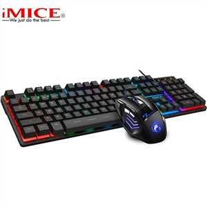کیبرد و موس گیمینگ سیم دار IMICE AN-300