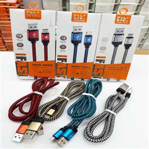 کابل شارژ TYPEC فست DK-17T 1M 3A