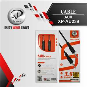 کابل صدا 1 به 1 اکس پی AUX XP-AU239 1M