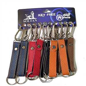 جاکلیدی مدبر چرمی بلند