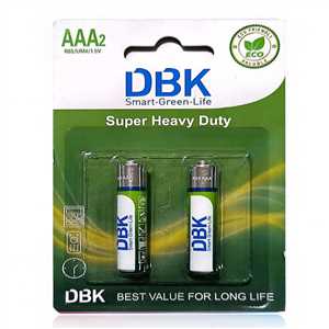 باتری نیم قلم DBK SUPER HEAVY DUTY