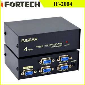 اسپلیتر 1 به 4 VGA آیفورتک VGA-2004 IFORTECH