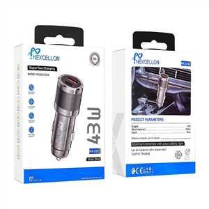 شارژر فندکی NEXCELLON NX-225 43W