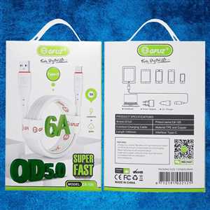 کابل شارژ TYPE C جیفیوز GFUZ CA-125 1M 6A