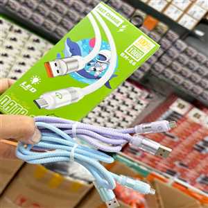 کابل شارژ میکرو فست BM-66 1M LED