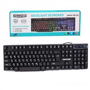 کیبرد سیم دار گیمینگ مچر MACHER MR-304
