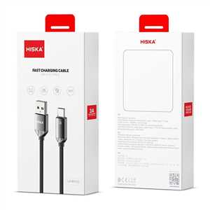 کابل شارژ TYPE C هیسکا HISKA LX-801AC 1M 3A