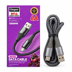 کابل شارژ میکرو OUGER M14 1M 6A