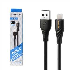 کابل شارژ TYPE C کینگ استار KINGSTAR K35C 1M 3A