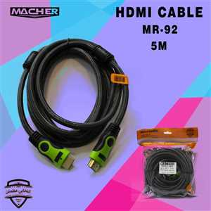 کابل HDMI مچر HDMI MACHER MR-92 5M