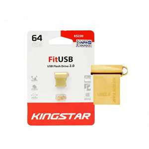 فلش کینگ استار 64 گیگا بایت KING STAR KS230 64G - سیلور