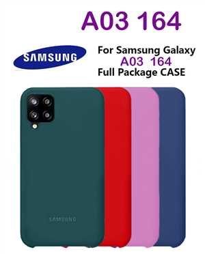 قاب محافظ لنزدار سیلیکونی Samsung Galaxy A03 164