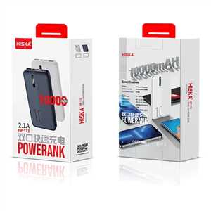 پاوربانک هیسکا HISKA HP-113 ظرفیت 10000