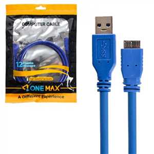 کابل هارد اکسترنال وانمکس ONEMAX USB3.0 1M