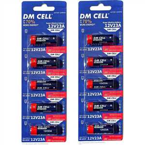 باتری DM CELL Alkaline 12V 23A - پک 5 عددی