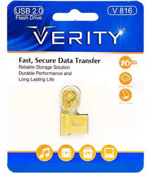 فلش وریتی 16 گیگا بایت VERITY V816 16G