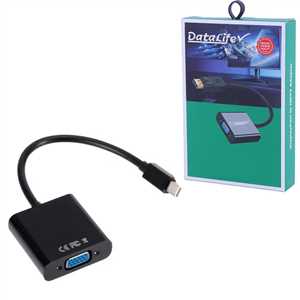 تبدیل MINIDISPLAY به VGA دیتالایف ( تبدیل MINIDP TO VGA DATALIFE )