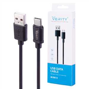 کابل شارژ TYPE C وریتی VERITYCB-3150T-B 1M 