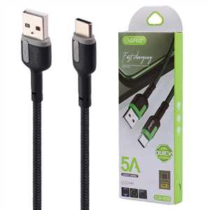 کابل شارژ TYPE C جیفیوز GFUZ CA-109 5A 1M