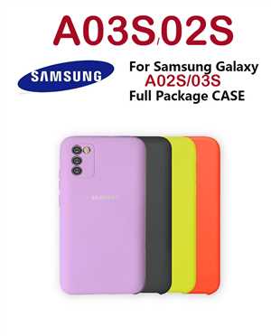  قاب محافظ لنزدار سیلیکونی Samsung Galaxy A03S-A02S