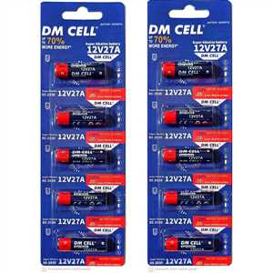 باتری DM CELL Alkaline 12V 27A - پک 5 عددی