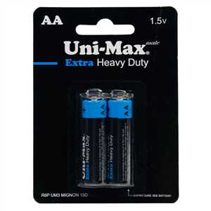 باتری قلم یونیمکس Uni-Max Extra Heavy Duty R6P-UM3 1.5V AA