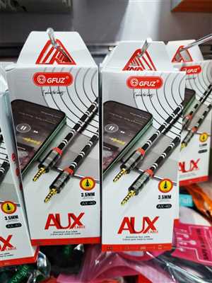 کابل صدا 1 به 1 AUX GFUZ AX-40 1.5M - قرمز