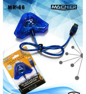 تبدیل دسته بازی پلی استیشن 2 به کامپیوتر مچر MACHER MR-66 - مثلثی