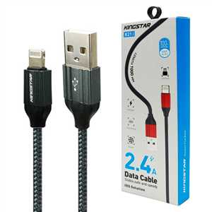 کابل شارژ IPHON کینگ استار KINGSTAR K21i 1m