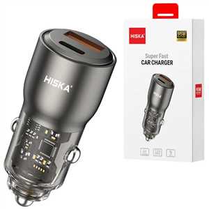 شارژر فندکی هیسکا HISKA HCC-329 95W
